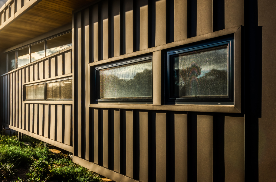 Oplechovaná Fasáda