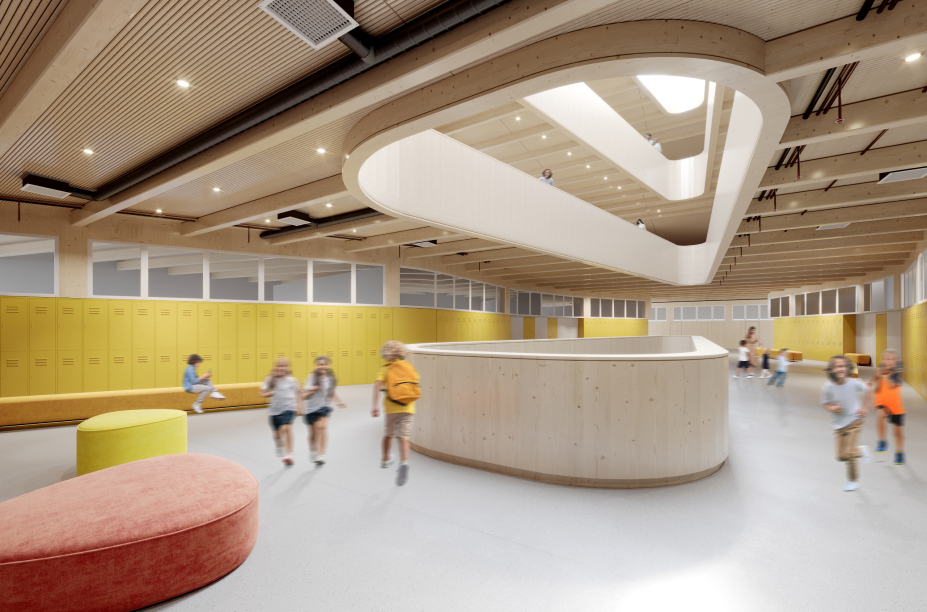 Vizualizace ZŠ Holešovice