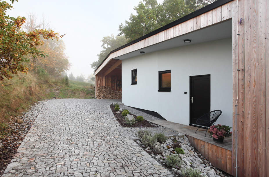 Pohled na vchodovou část